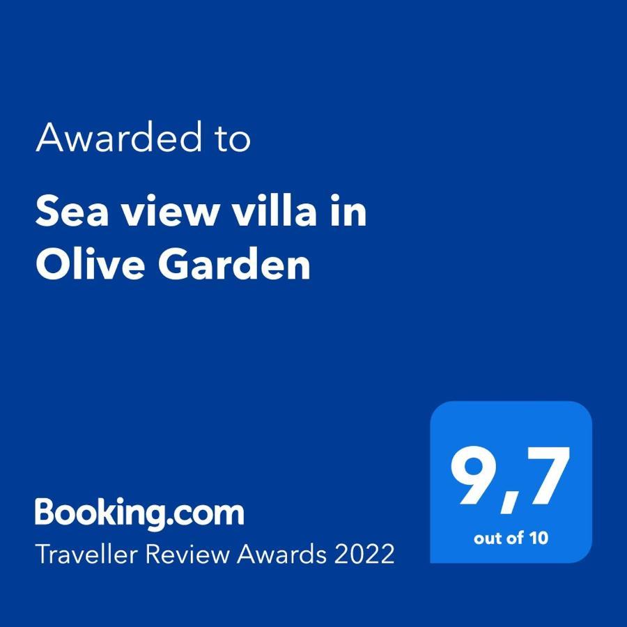 Sea View Villa In Olive Garden Nea Kallikrateia 외부 사진