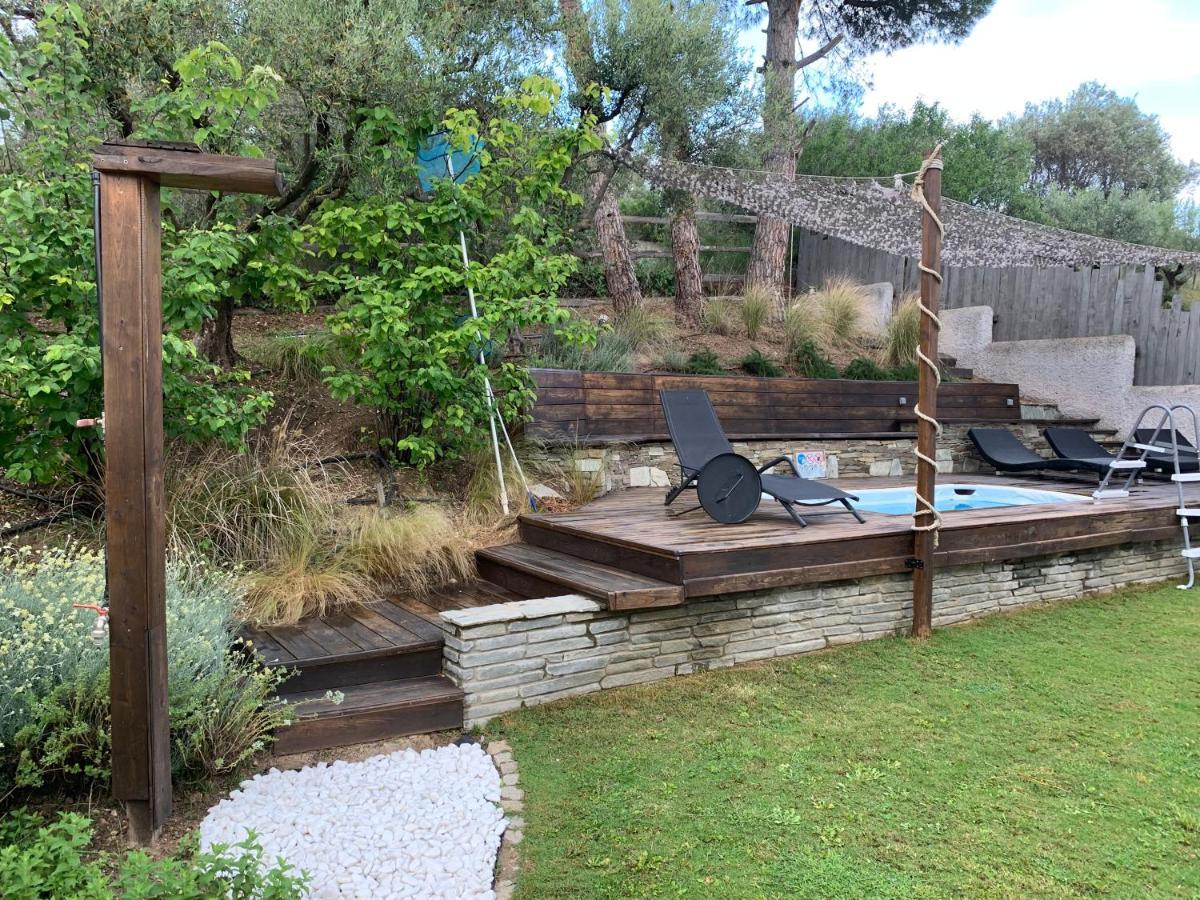 Sea View Villa In Olive Garden Nea Kallikrateia 외부 사진