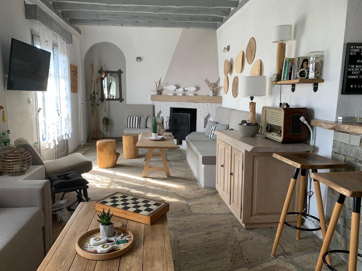 Sea View Villa In Olive Garden Nea Kallikrateia 외부 사진
