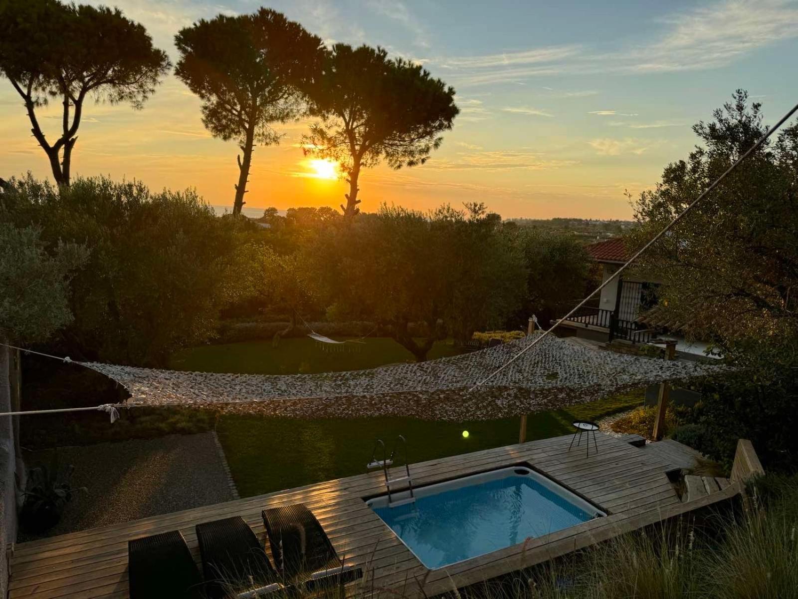 Sea View Villa In Olive Garden Nea Kallikrateia 외부 사진